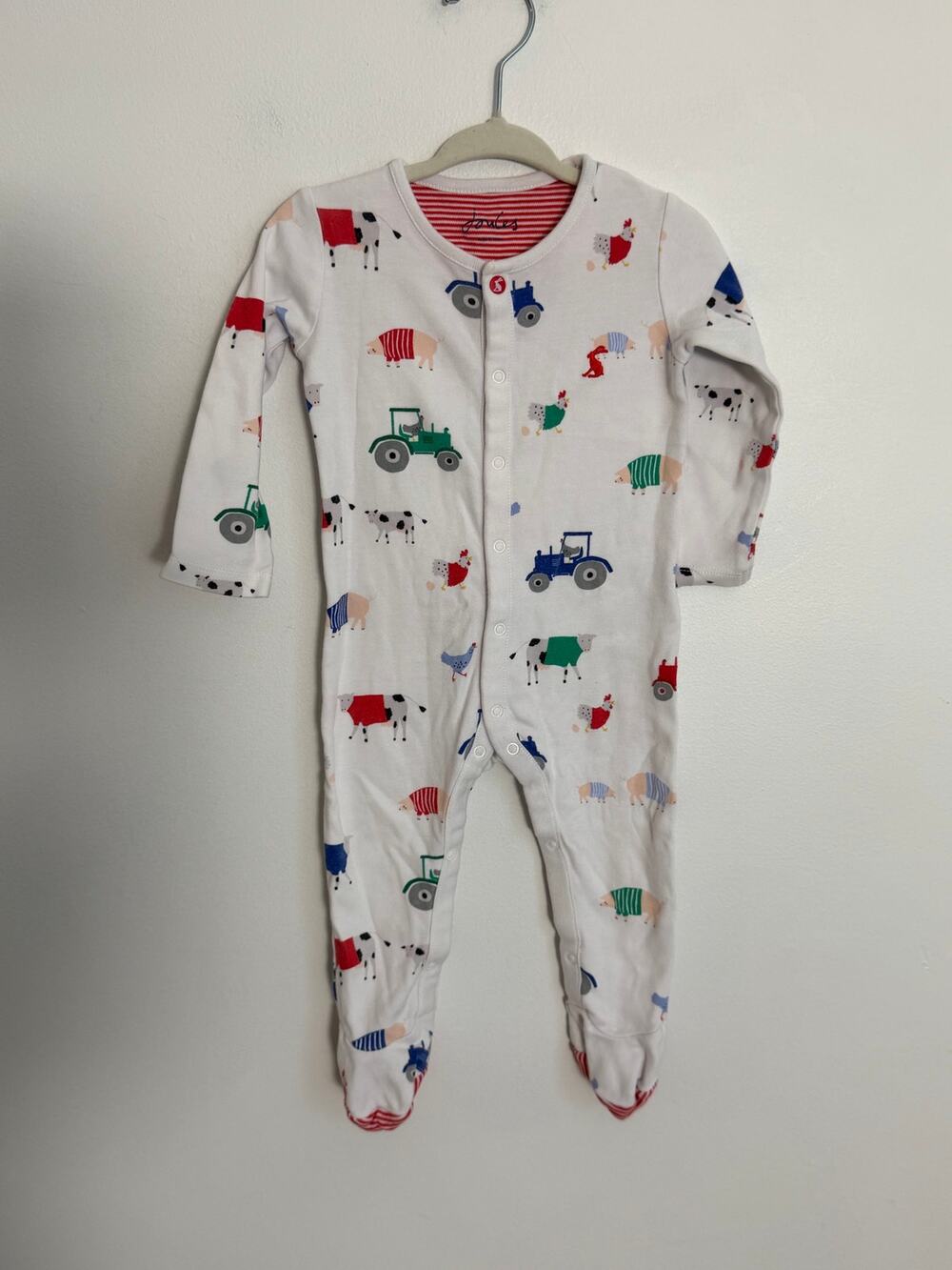 Joules Ziggy Farm One piece outfit size 9-12mo